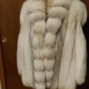 Silver Fox Coat